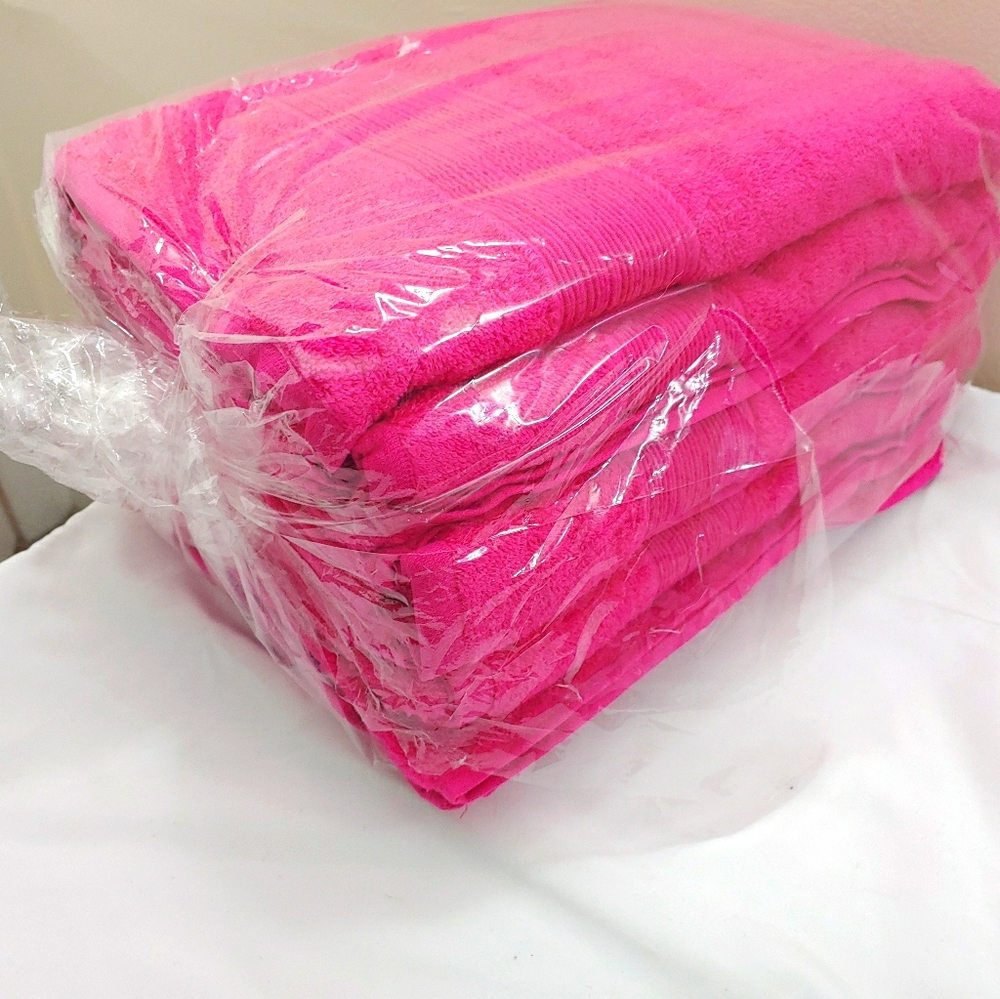 10pc Bath towel set Berry